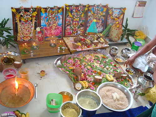 Get Information on Pooja Hinduism Basics of Pooja and its timings, Gods and Goddesses Puja